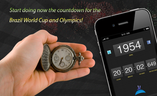 Brazilian World Games Countdown